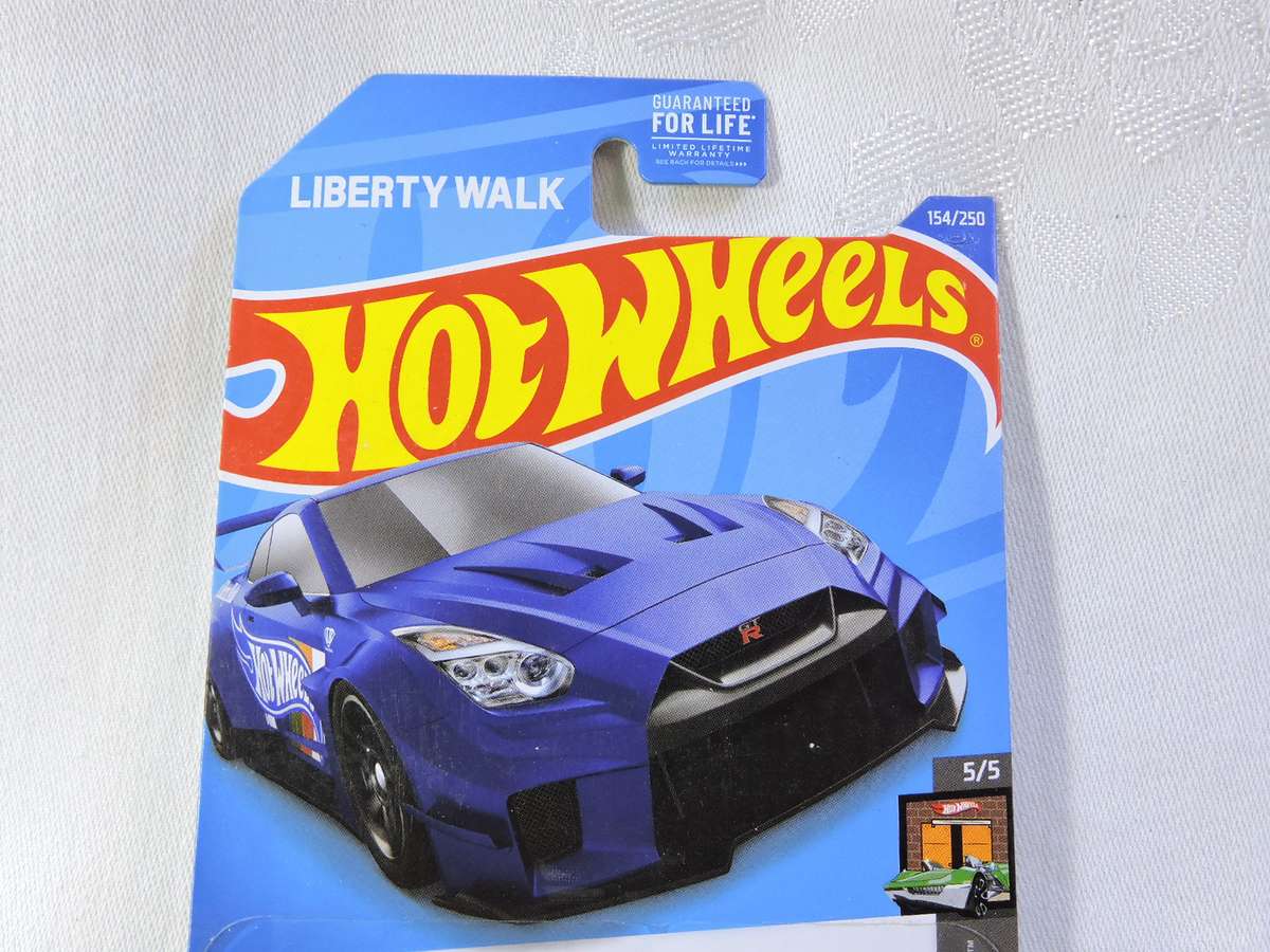 Hot Wheels NISSAN 35GT-RR VER.2  LB- SILHOUETTE WORKS ( Liberty Walk ) Long Card  Like Datsun