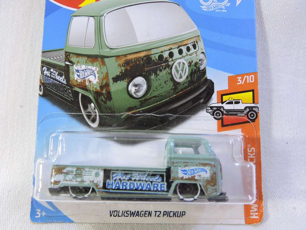 Hot Wheels VW VOLKSWAGEN T2 Pickup Kombi Bakkie  ( HW Hardware ) Long Card