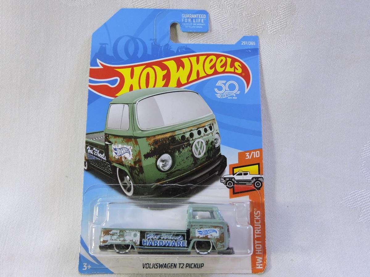 Hot Wheels VW VOLKSWAGEN T2 Pickup Kombi Bakkie  ( HW Hardware ) Long Card