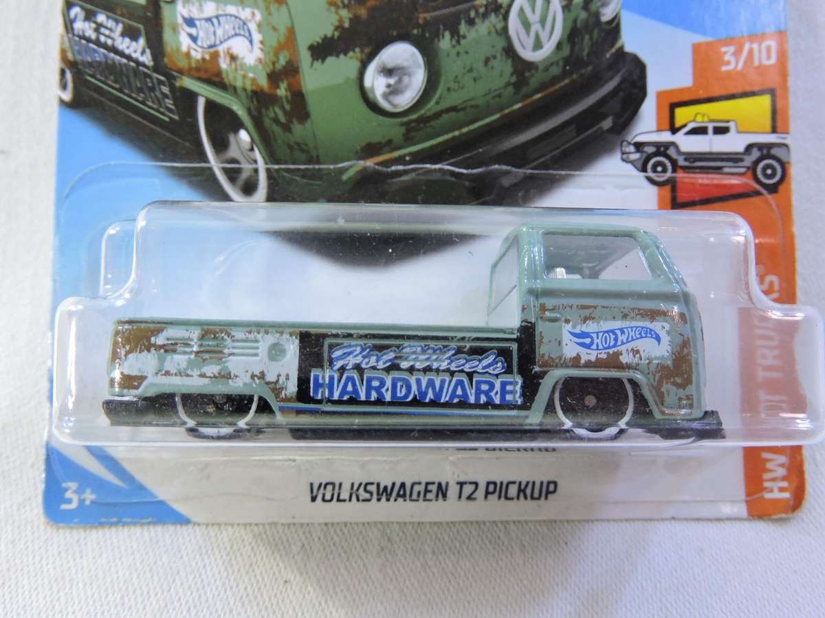 Hot Wheels VW VOLKSWAGEN T2 Pickup Kombi Bakkie  ( HW Hardware ) Long Card
