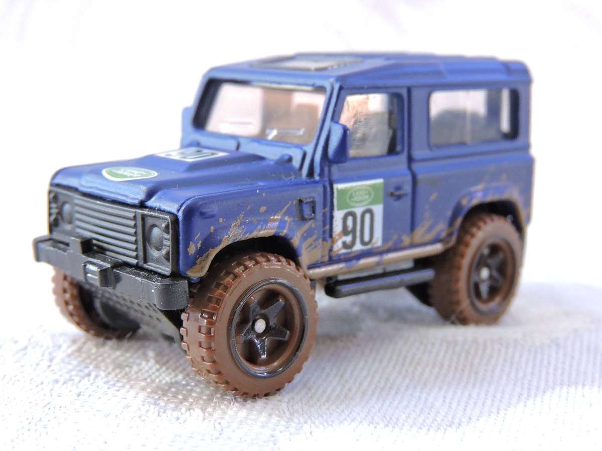 Hot Wheels LAND ROVER 90 ( Blue #90 )