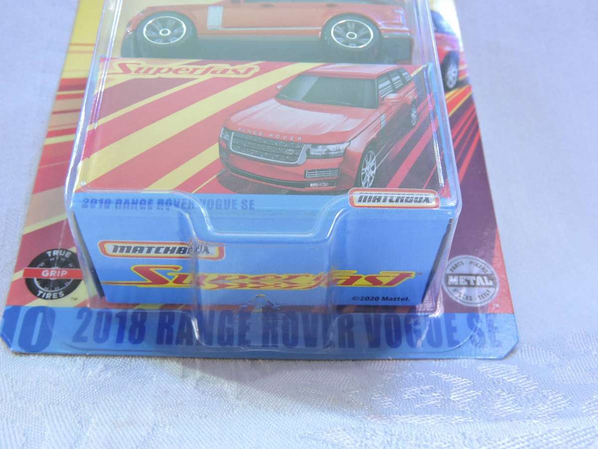 MATCHBOX RANGE ROVER Vogue SE  MIB ( Orange ) Like Land Rover Like Hot Wheels