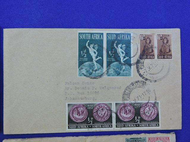 STAMPS Postal history and Stamped envelopes x 4