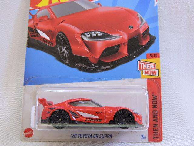 Hot Wheels TOYOTA GR Supra ( Red G REDDY ) Long card