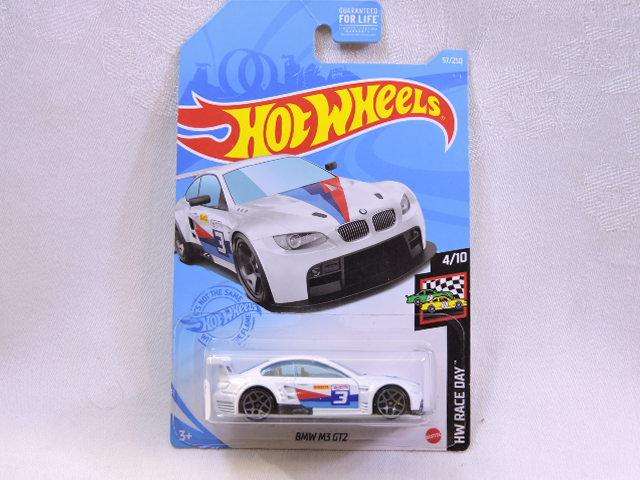 Hot wheels BMW M3 GT2 ( White #3 )  Long Card