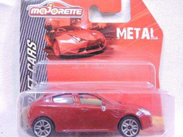 Majorette Alfa Romeo Giulietta  ( Red with red door handles )  Like Hot Wheels