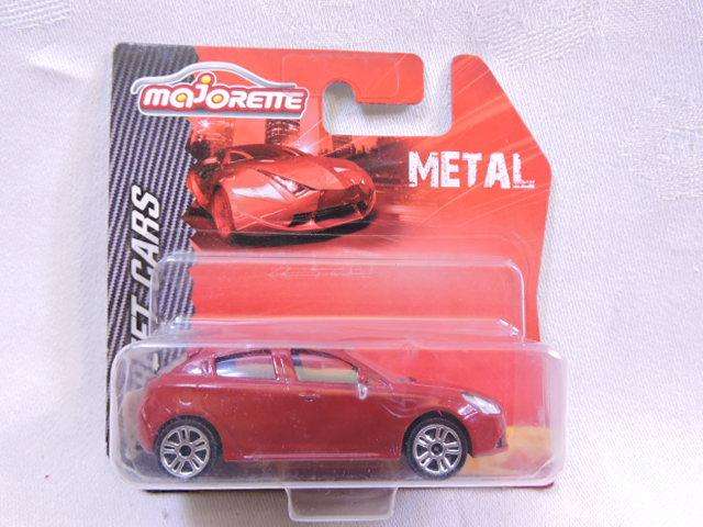 Majorette Alfa Romeo Giulietta  ( Red with red door handles )  Like Hot Wheels