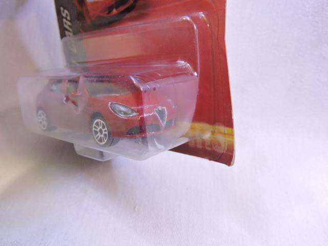 Majorette Alfa Romeo Giulietta  ( Red with red door handles )  Like Hot Wheels