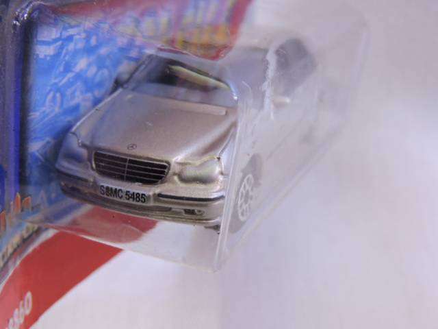 Action City MERCEDES BENZ C- Class ( Real Toy Silver ) Like Hot Wheels