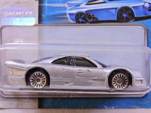 Maisto MERCEDES BENZ CLK- GTR Street version AMG ( Silver ) Like Hot Wheels