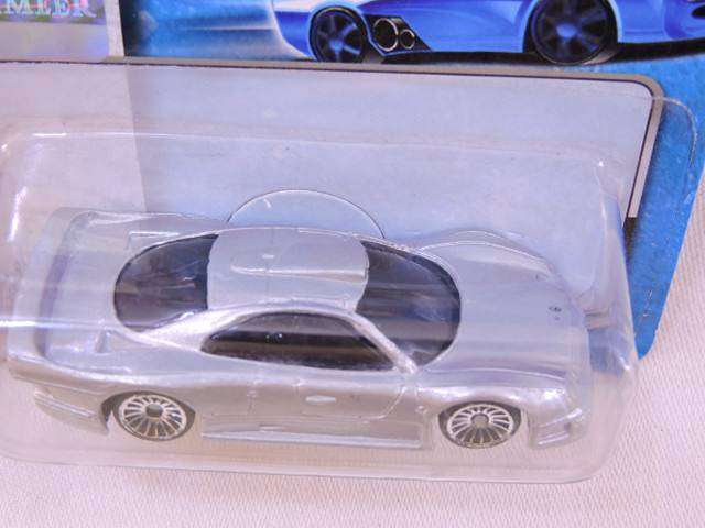Maisto MERCEDES BENZ CLK- GTR Street version AMG ( Silver ) Like Hot Wheels