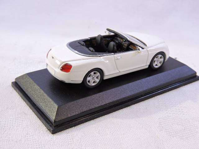 Minichamps BENTLEY CONTINENTAL GT Cabriolet ( White) Paul's Model Art Like Hot Wheels