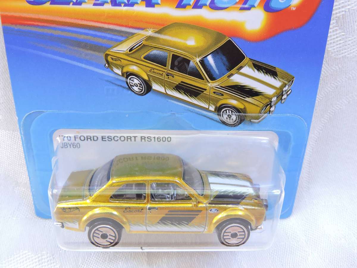 Hot Wheels  FORD Escort RS 1600 ( ULTRA HOTS - Gold )
