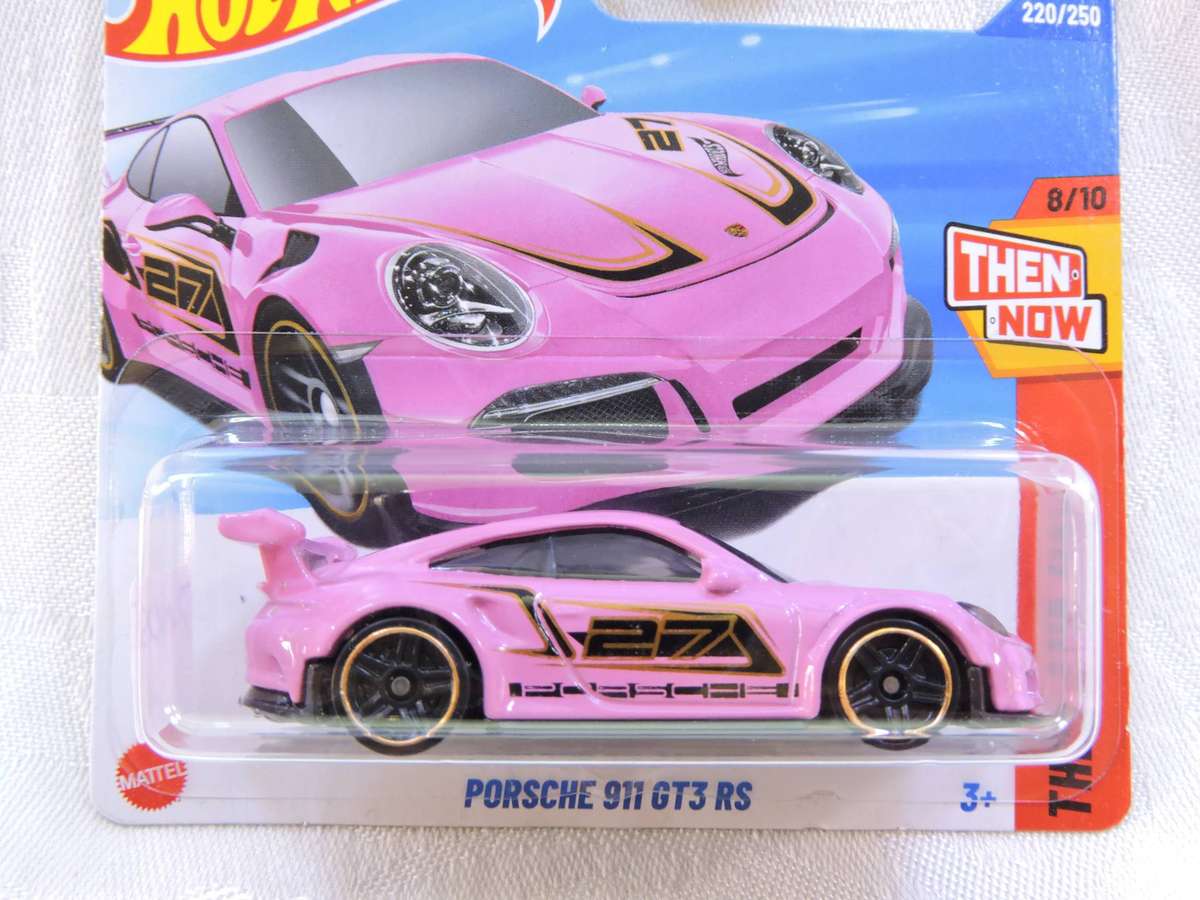 Hot Wheels PORSCHE 911 GT3 RS ( Pink #27 )
