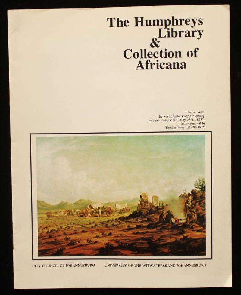 THE HUMPHREYS LIBRARY AND COLLECTION OF AFRICANA