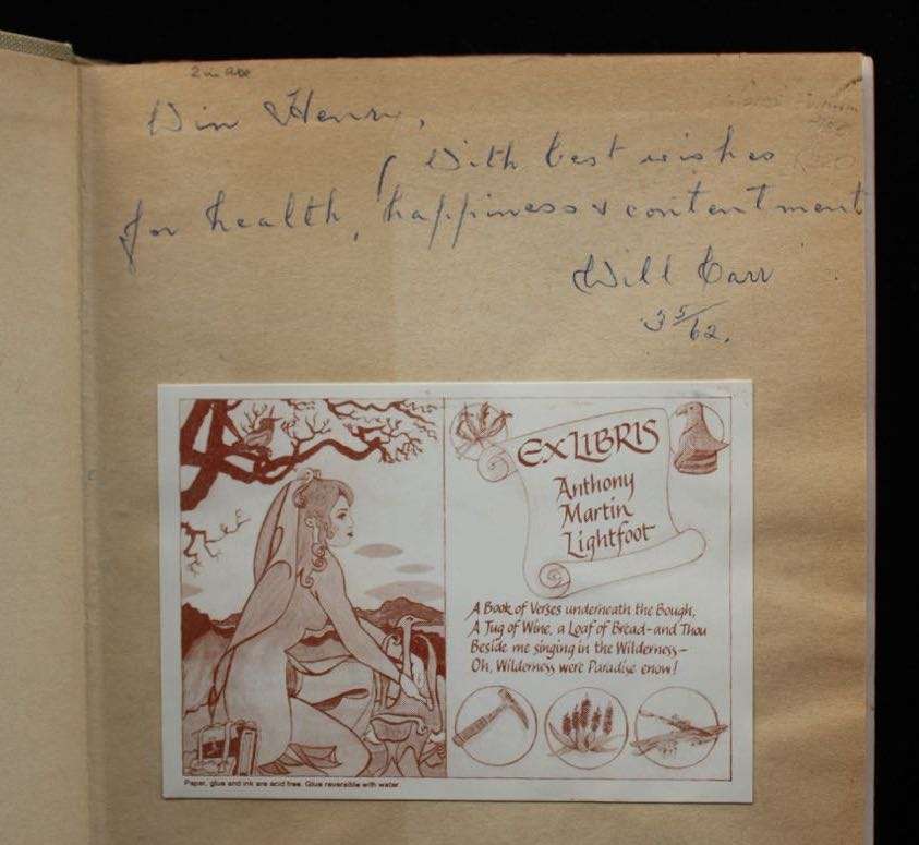 PIONEER'S PATH - A CAREER ON THE WITWATERSRAND - WILLIAM S. CARR - INSCRIBED BY AUTHOR