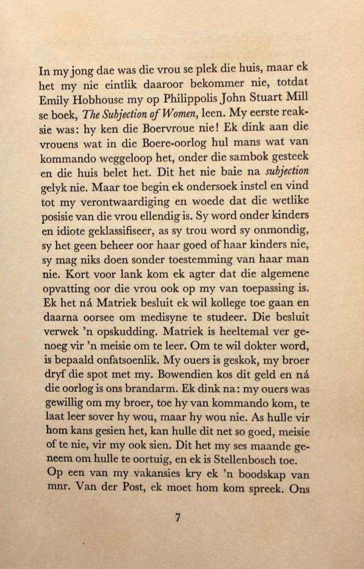 DIE SESTIENDE KOPPIE - PETRONELLA VAN HEERDEN (1965)
