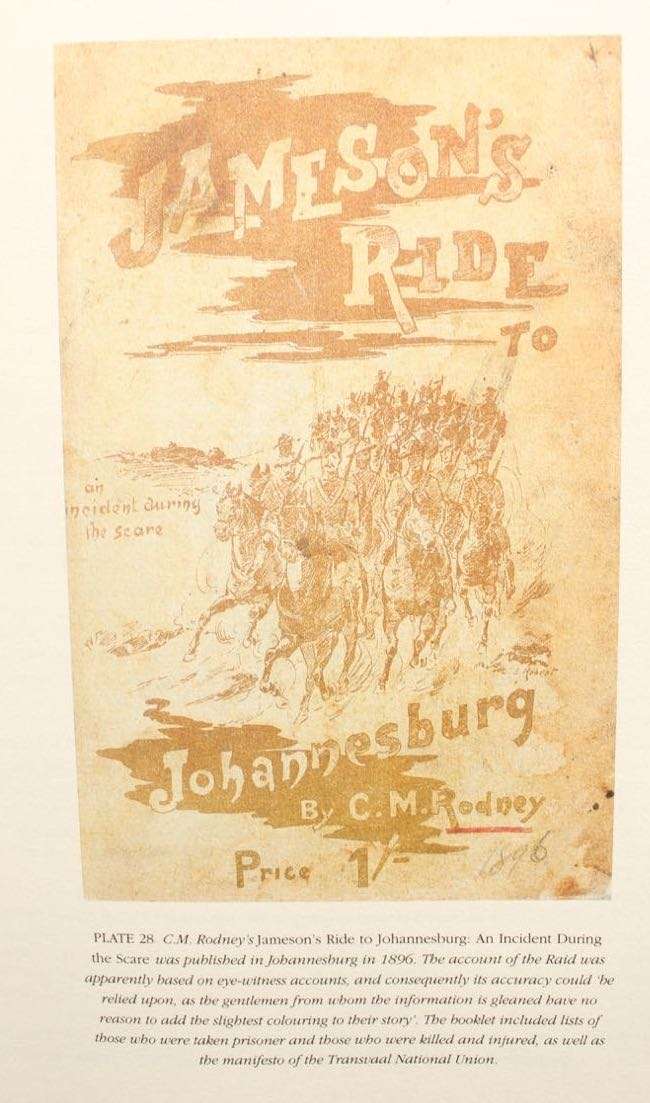THE JAMESON RAID - A CENTENNIAL RETROSPECTIVE - JANE CARRUTHERS - BRENTHURST PRESS