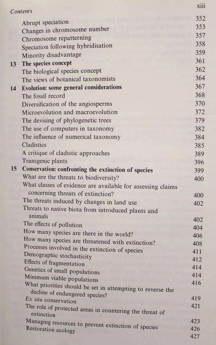 PLANT VARIATION AND EVOLUTION - D. BRIGGS & S.M. WALTERS