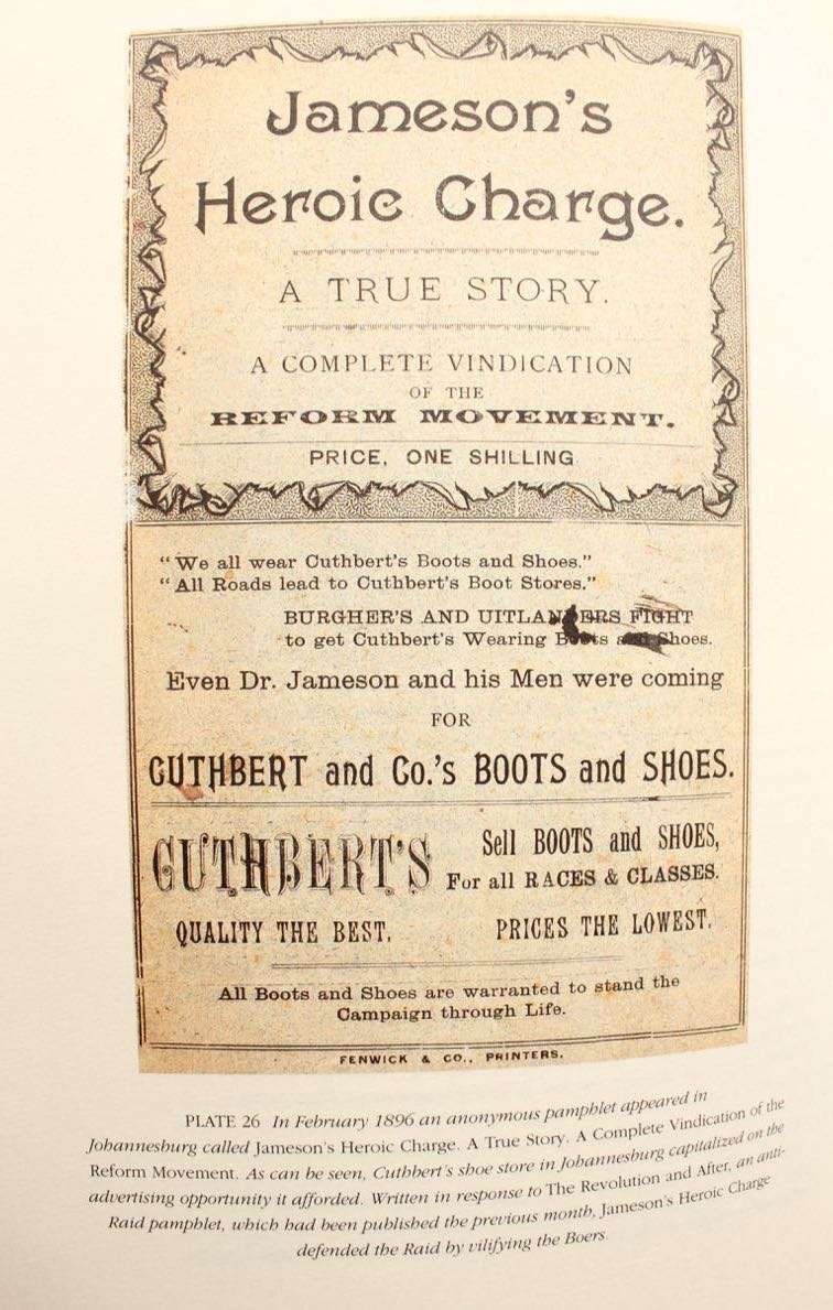 THE JAMESON RAID - A CENTENNIAL RETROSPECTIVE - JANE CARRUTHERS - BRENTHURST PRESS