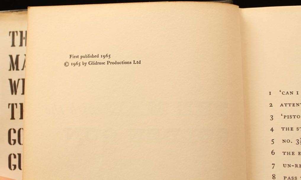 THE MAN WITH THE GOLDEN GUN by Ian Fleming (1965)