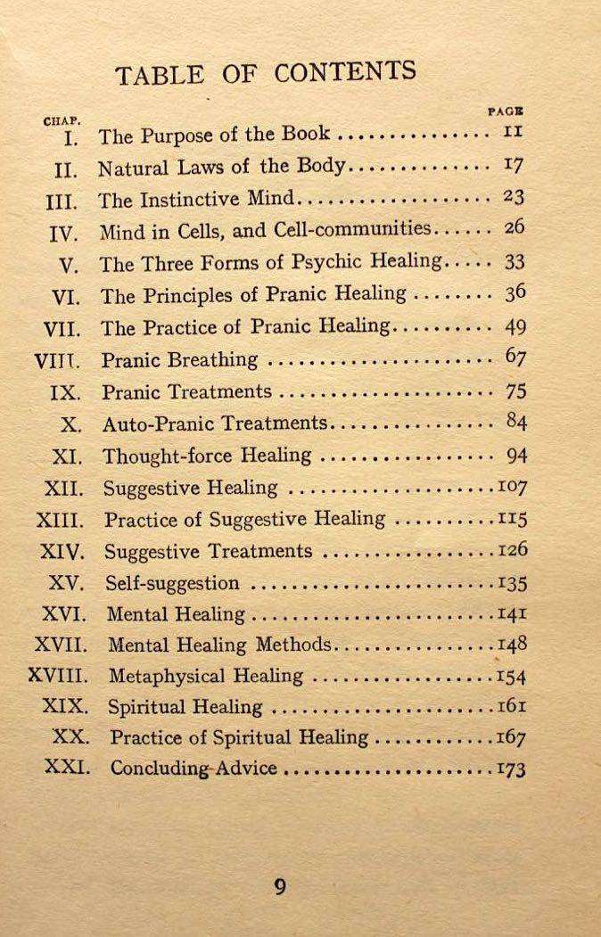 THE SCIENCE OF PSYCHIC HEALING - YOGI RAMACHARAKA