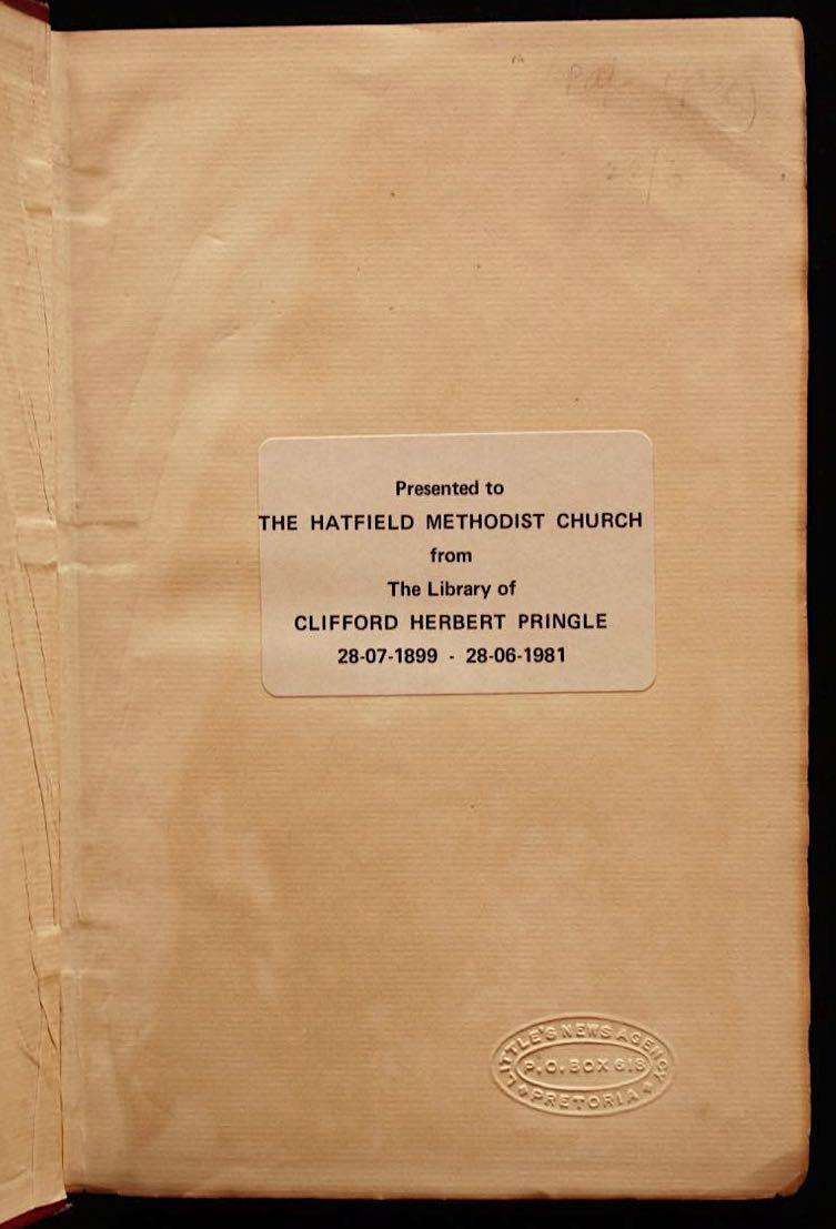 LAWS OF LIVINGSTONIA - W.P. LIVINGSTONE (1921)