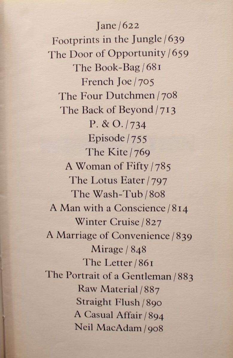 65 SHORT STORIES - W. SOMERSET MAUGHAM