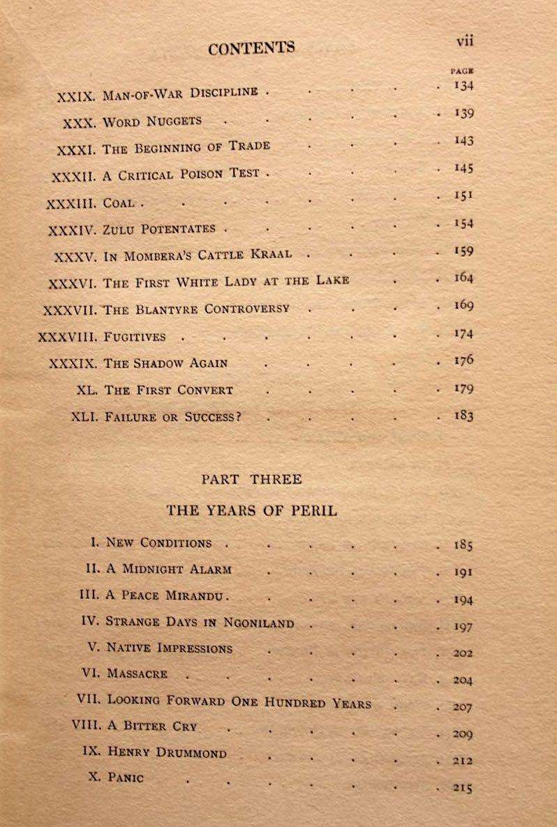 LAWS OF LIVINGSTONIA - W.P. LIVINGSTONE (1921)