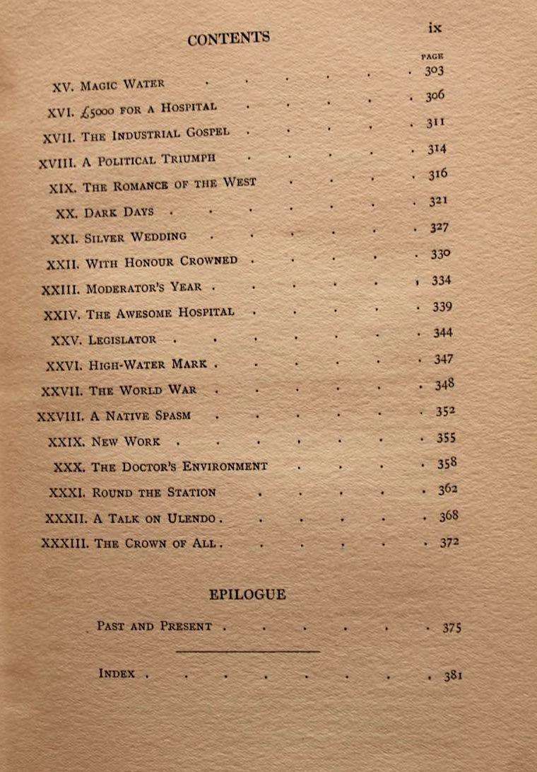 LAWS OF LIVINGSTONIA - W.P. LIVINGSTONE (1921)