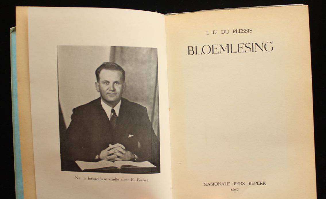 BLOEMLESING - I.D. DU PLESSIS (1947)
