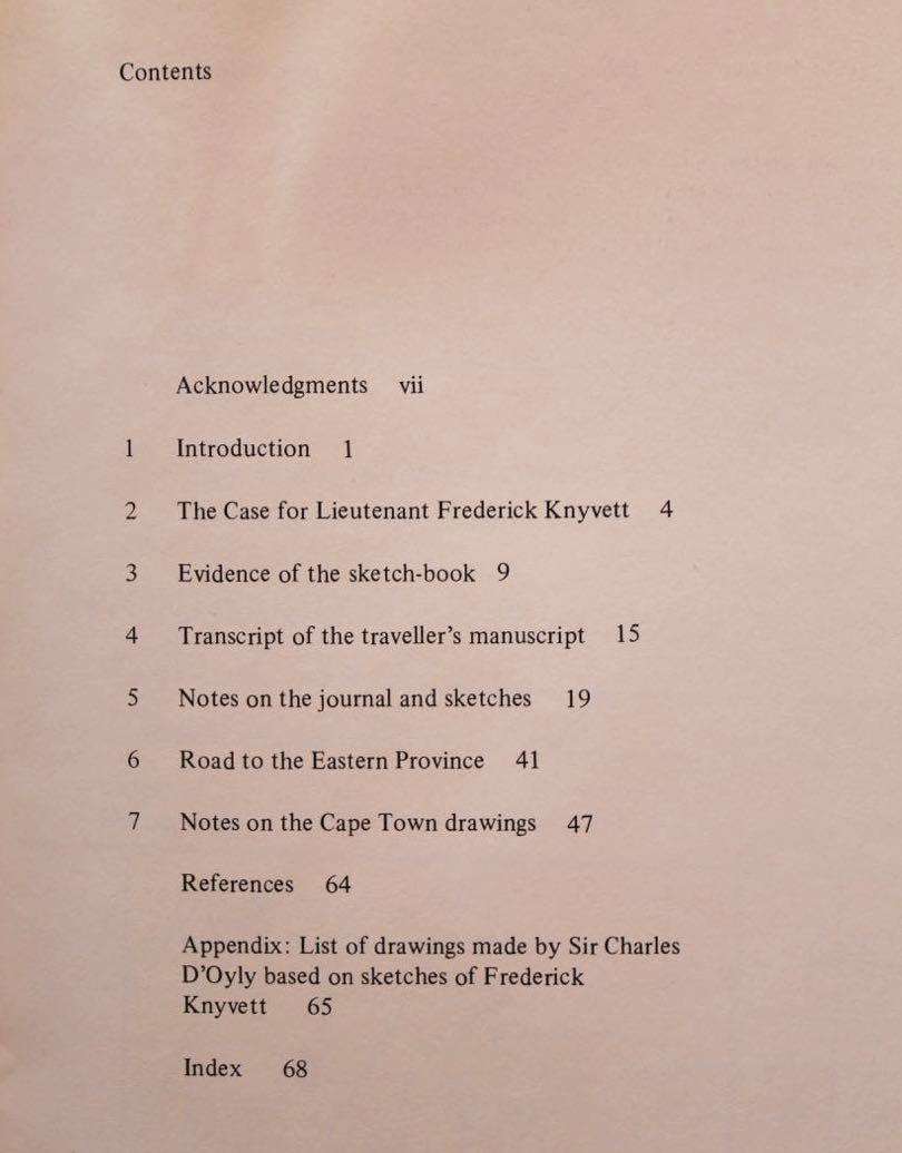 AN ARTIST'S JOURNEY ALONG THE OLD CAPE POST ROAD 1832-33 - A. GORDON-BROWN