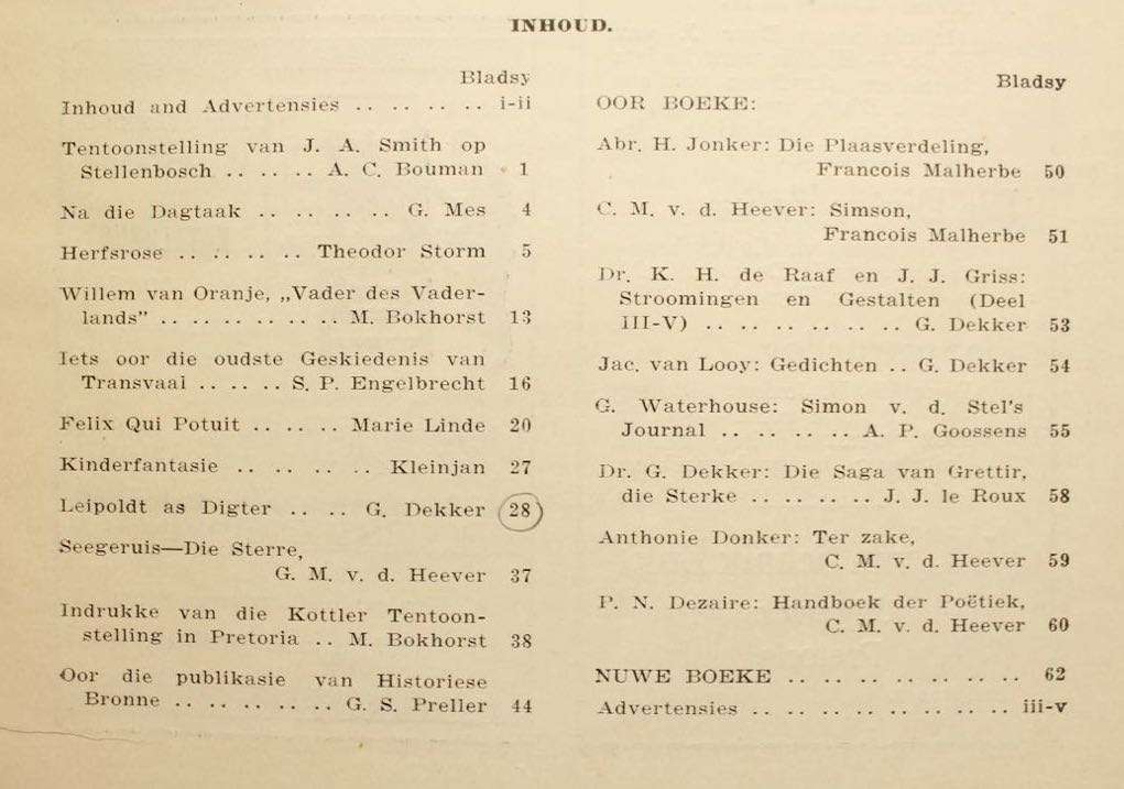 DIE NUWE BRANDWAG - DEEL V. NO. I - FEBRUARIE 1933
