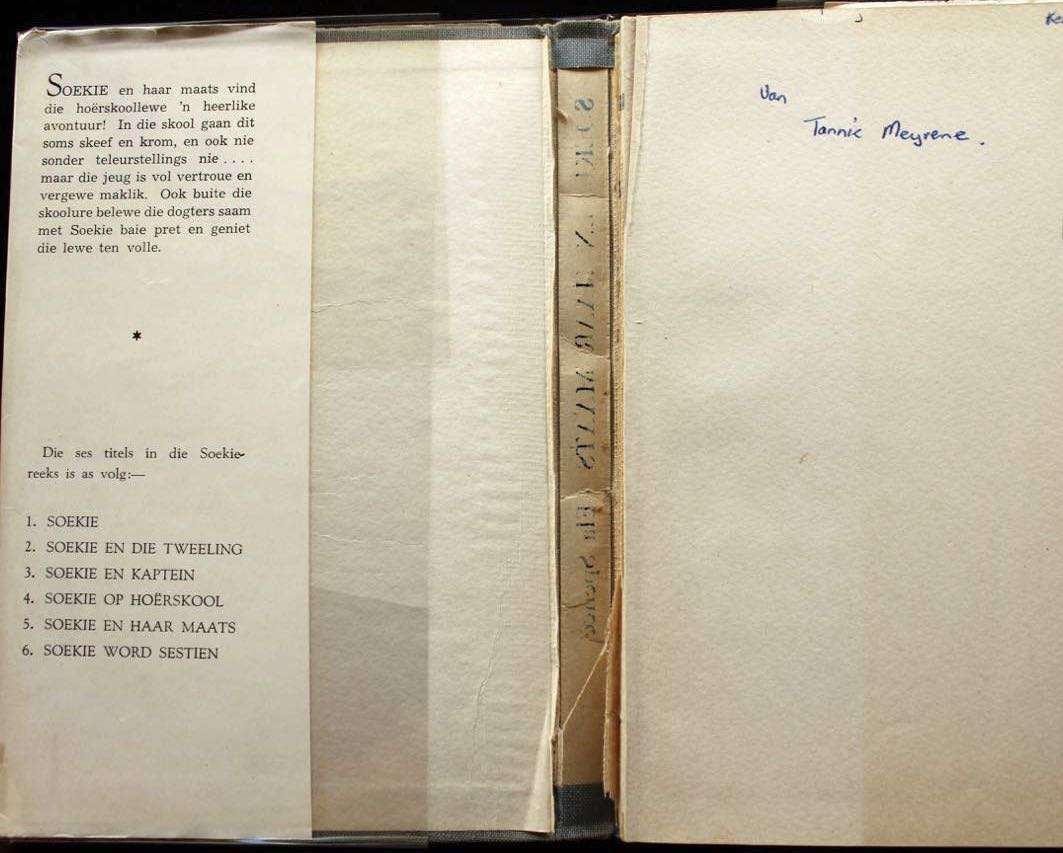 SOEKIE EN HAAR MAATS - ELA SPENCE (EERSTE EDIESIE, 1954)