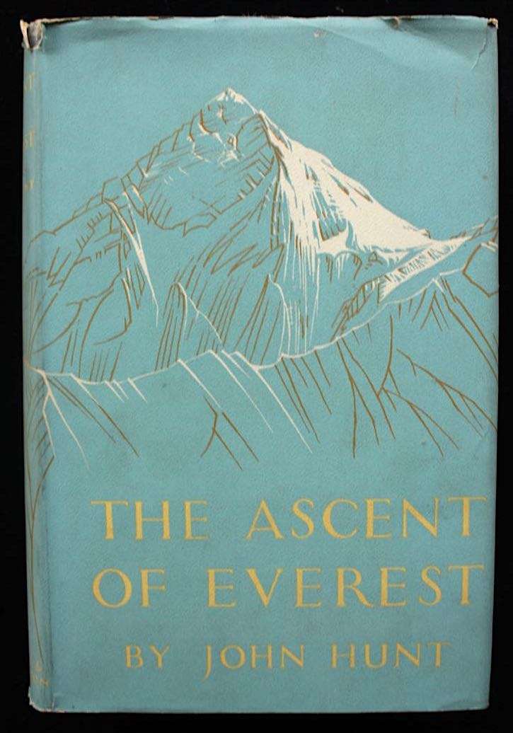 THE ASCENT OF EVEREST by John Hunt (1953) 1st. ed.