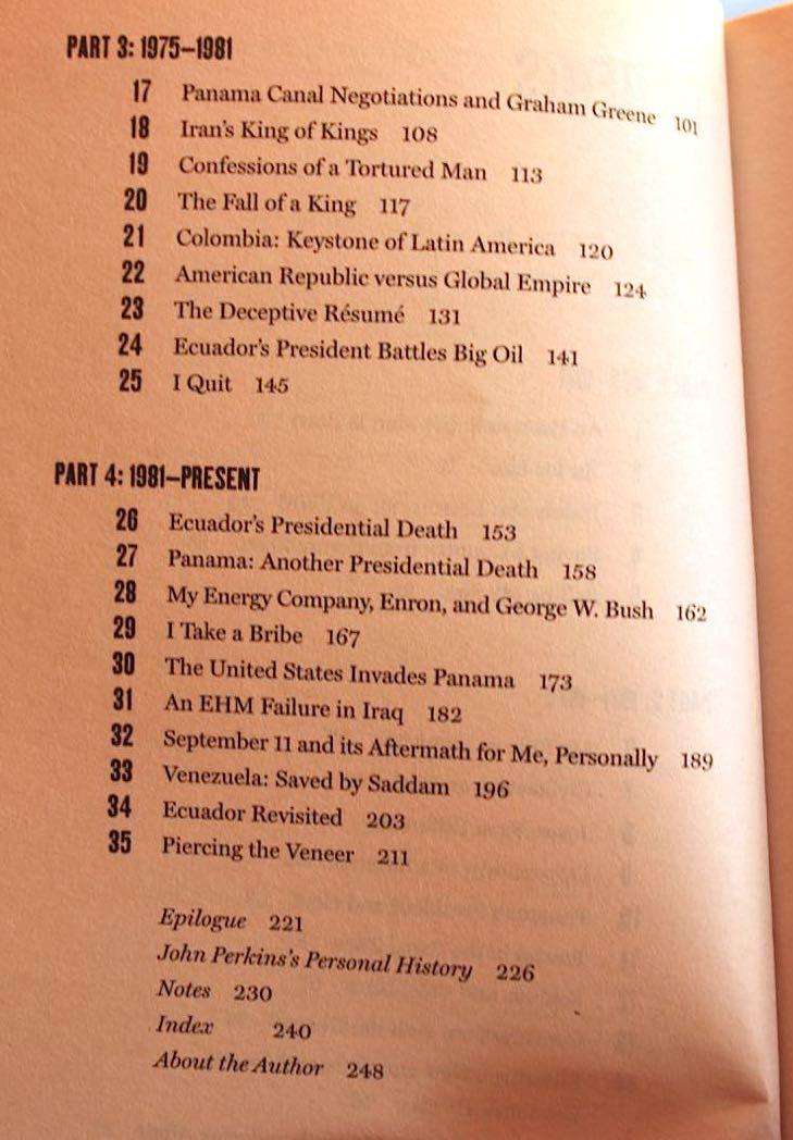 CONFESSIONS OF AN ECONOMIC HITMAN - JOHN PERKINS