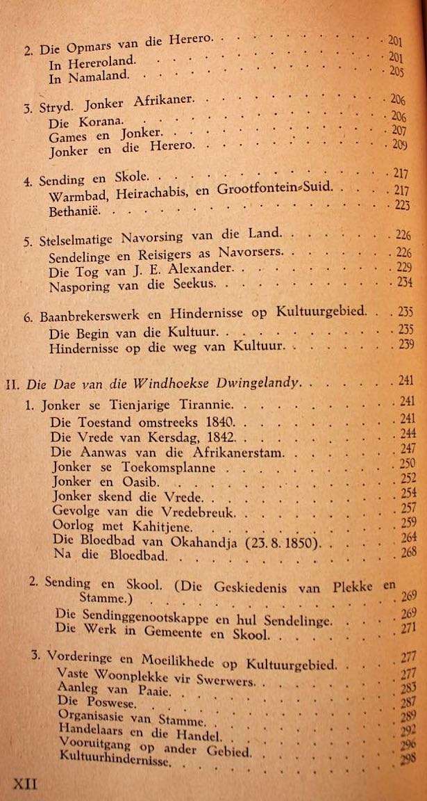 DIE VOORGESKIEDENIS VAN SUIDWES-AFRIKA (1937) - Dr. H. Vedder