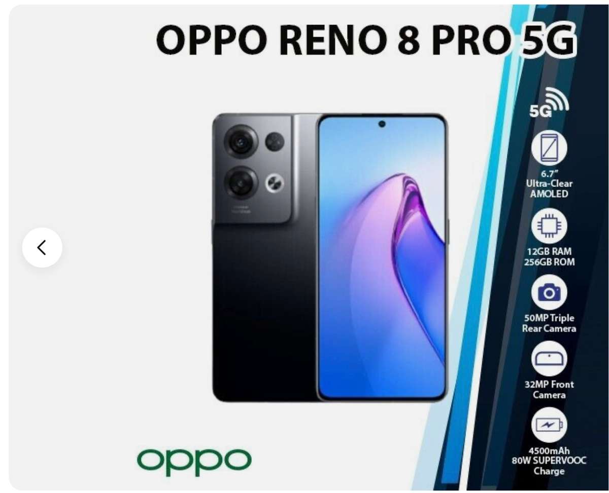 RENO 8 PRO 256GB DUAL SIM .