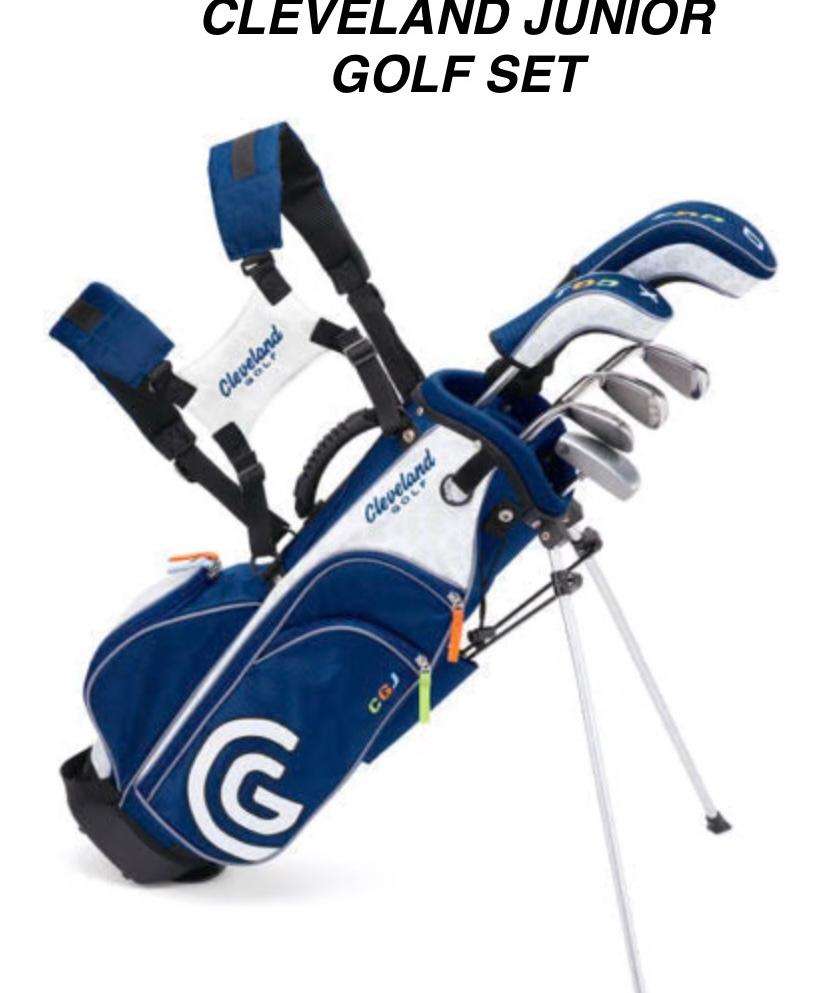 JUNIOR CLEVELAND GOLF SET FOR KIDS RIGHT HANDED