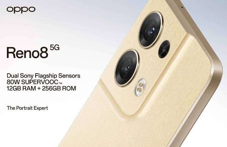 OPPO RENO 8 5G 256GB Dual Sim