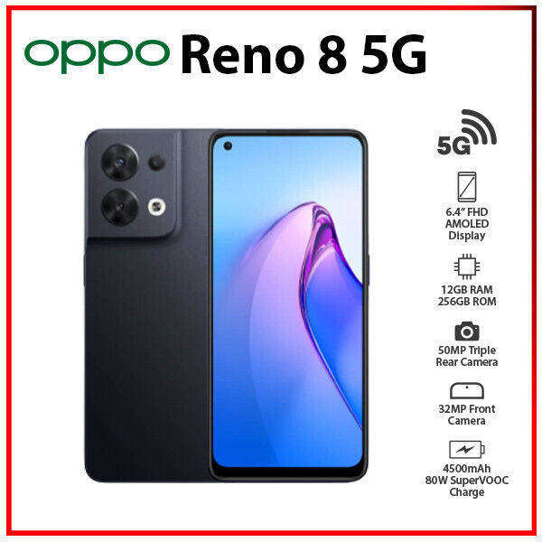 OPPO RENO 8 5G 256GB Dual Sim