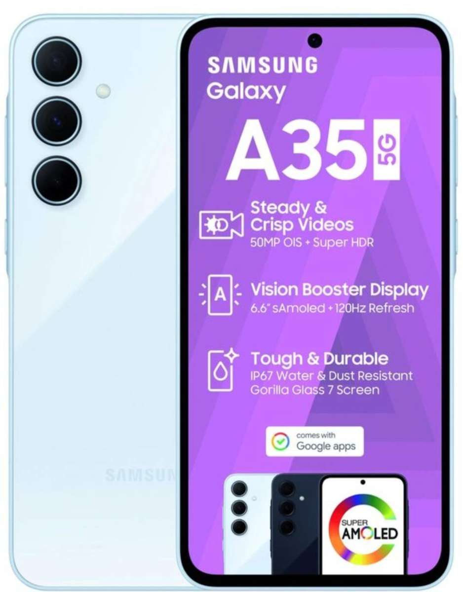 SAMSUNG GALAXY A35 5G 128GB DUAL SIM SMARTPHONE