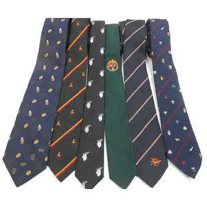 SIX DIFFERENT RUGBY NECK TIES (5)