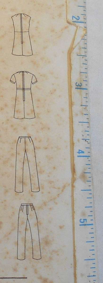 BUTTERICK 5983 ONE PIECE DRESS & PANTS SIZE 16 BUST 38 COMPLETE