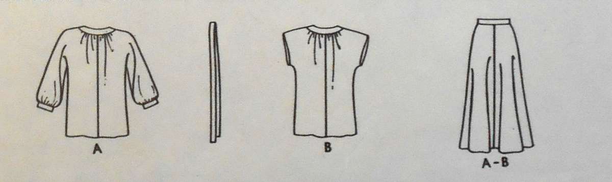 McCALLS 6570 TWO PIECE DRESS SIZE 12-14-16 COMPLETE-UNCUT-F/FOLDED