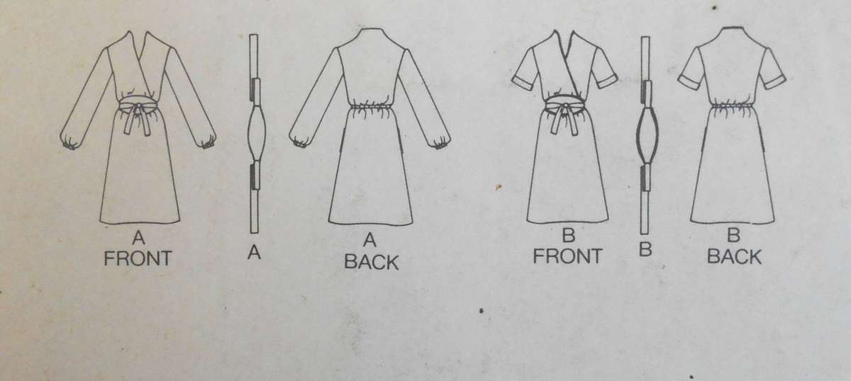 BUTTERICK 3656 DRESS & BELT SIZE 8-10-12 COMPLETE-UNCUT-F/FOLDED