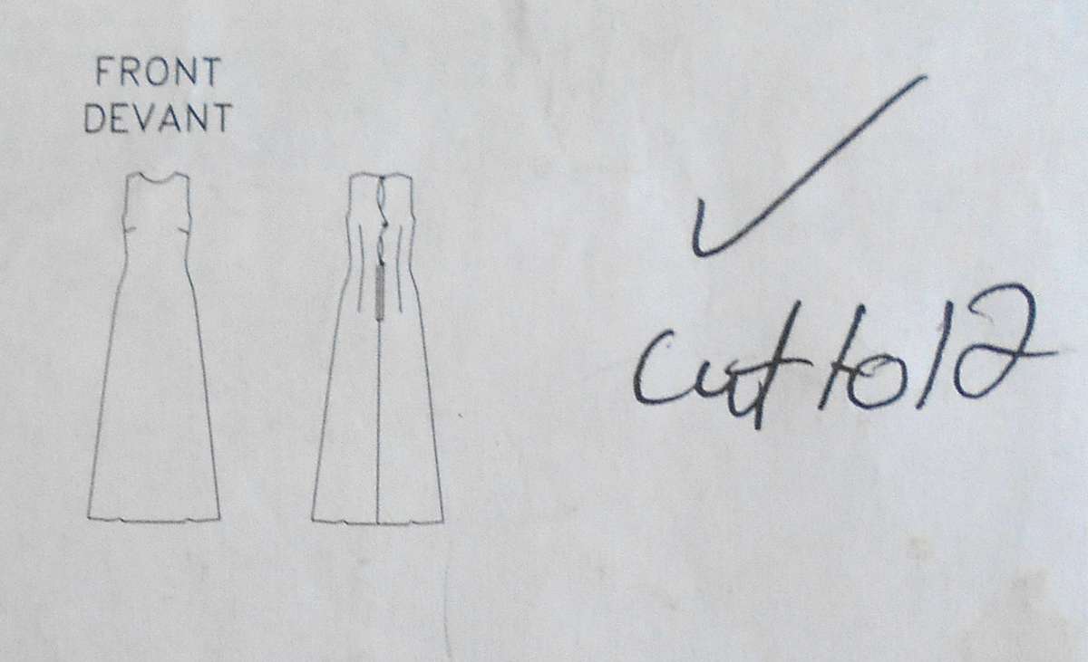 BUTTERICK 5877 A-LINE LINED DRESS SIZE 8-10-12 COMPLETE-CUT TO 12