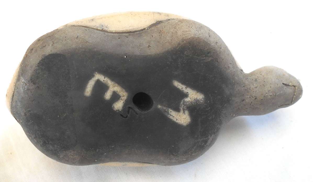 COLOURFUL RAKU TORTOISE - LENGTH 11.5 CM & WEIGHT 184 GRAMS