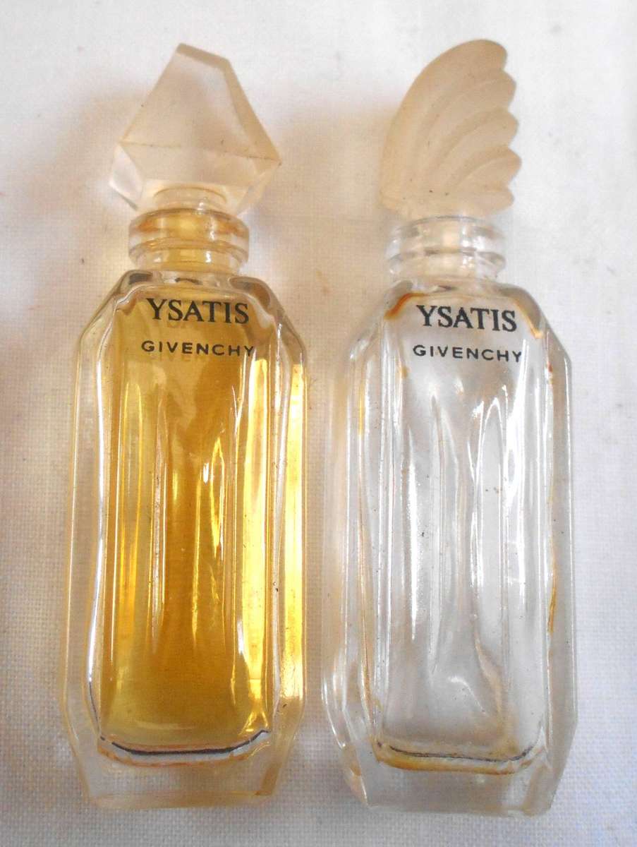 Ysatis (1995) Givenchy 4 ml HALF FULL MINIATURE PERFUME BOTTLE WITH EXTRA DIFFERENT BOTTLE