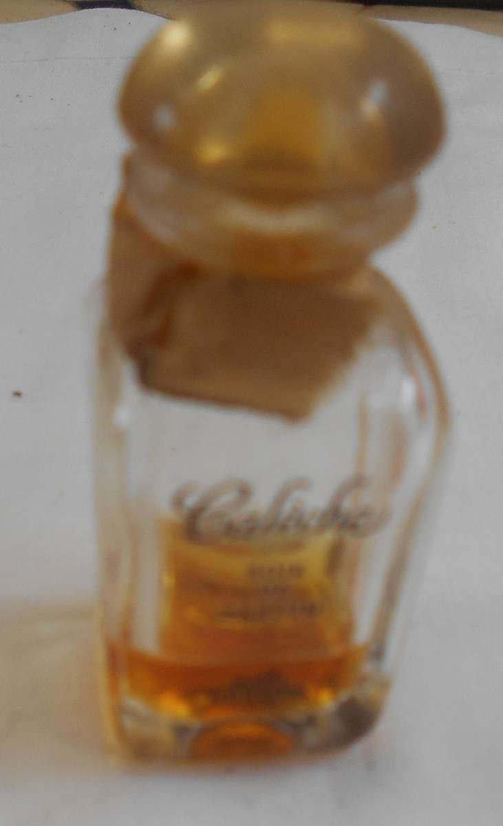 Caleche Soie De Parfum 7.5 ml MINIATURE BOTTLE with some perfume